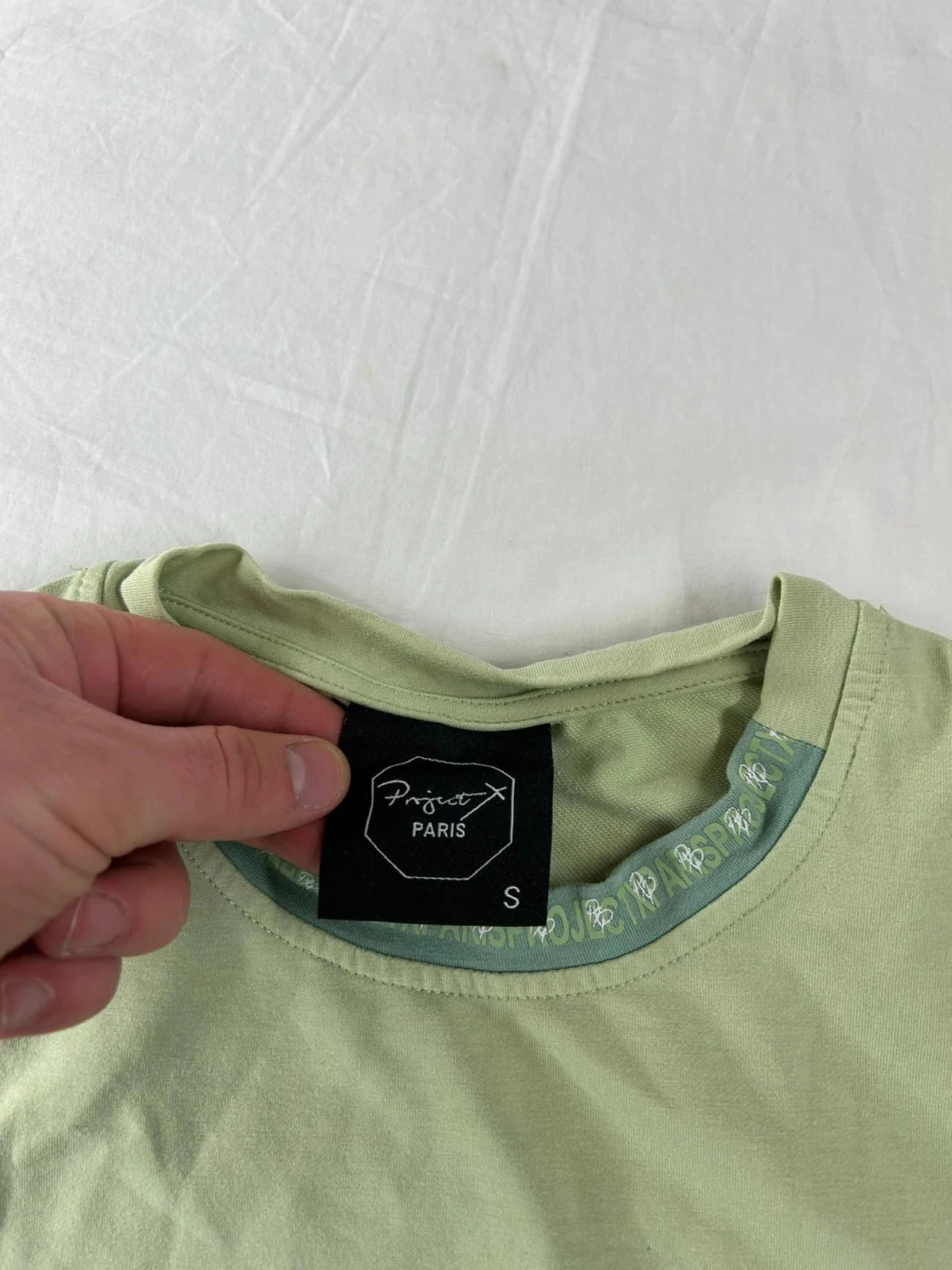 Mint green T-shirt Project X Paris – photo 4